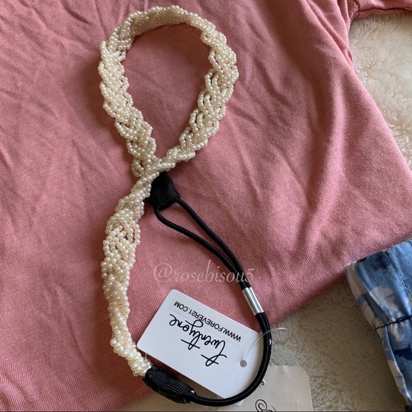 ✌🏼🆕{FOREVER 21} Pearl Hair Accessory Headband - Picture 4 of 5